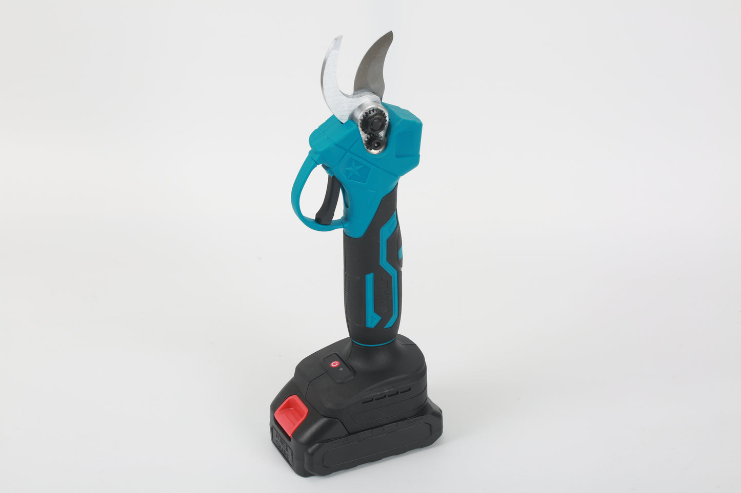 FUTURE HOME Cordless Pole Pruning Shears for 18V Battery: 1.5-2 Inch Cutting Diameter Electric Pruning Shears with Rechargeable Batteries - 13ft Reach Pole Pruner with LCD Display for Tree Branch