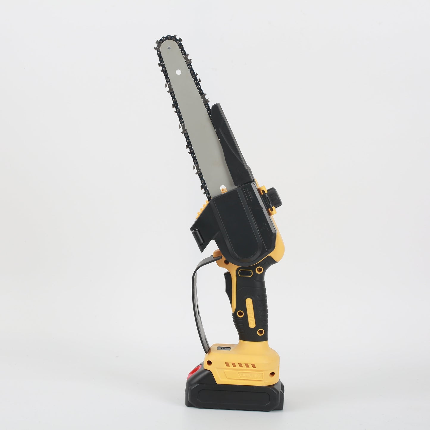 FUTURE HOME Cordless Chain Saw, Battery Electric Chain Saw with Safety Lock Small Handheld Battery Powered Super Chain Saw for Tree Trimming and Branch Cutting