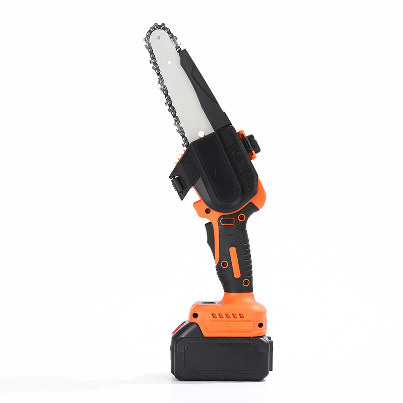 FUTURE HOME Cordless Electric Chainsaw, Battery Chainsaw with Security Lock Small Handheld Battery Powered Super Saws for Tree Trimming Branches Cutting