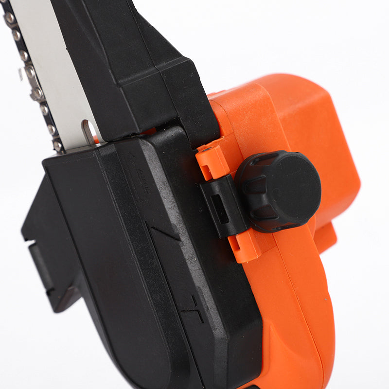 FUTURE HOME Cordless Electric Chainsaw, Battery Chainsaw with Security Lock Small Handheld Battery Powered Super Saws for Tree Trimming Branches Cutting