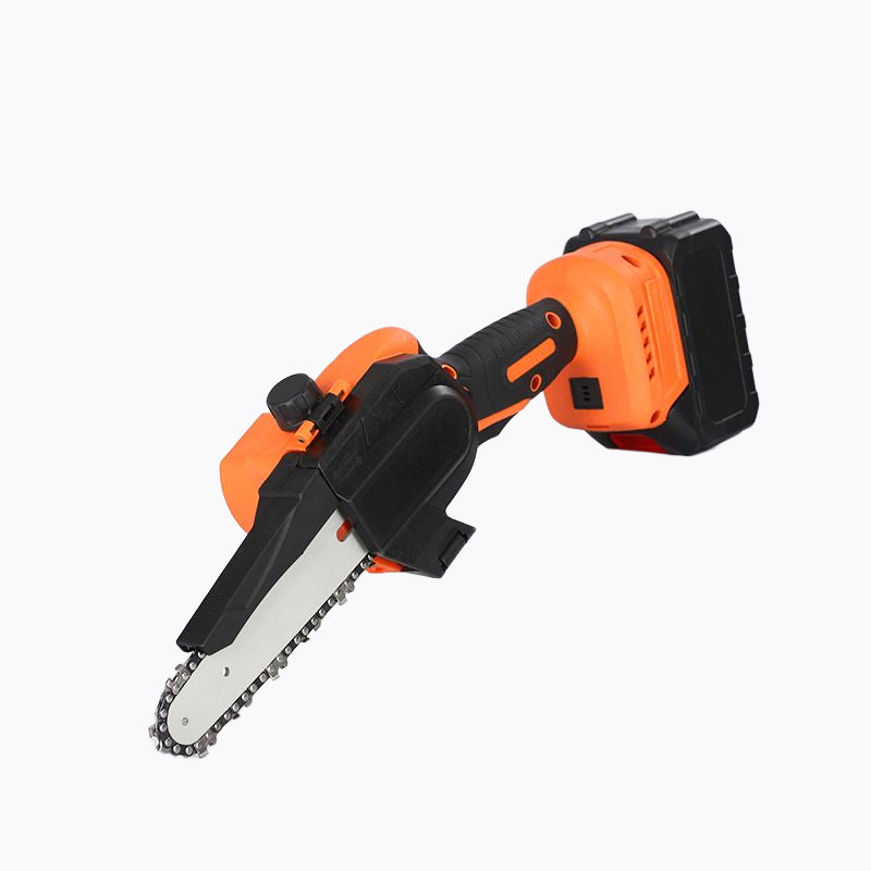 FUTURE HOME Cordless Electric Chainsaw, Battery Chainsaw with Security Lock Small Handheld Battery Powered Super Saws for Tree Trimming Branches Cutting
