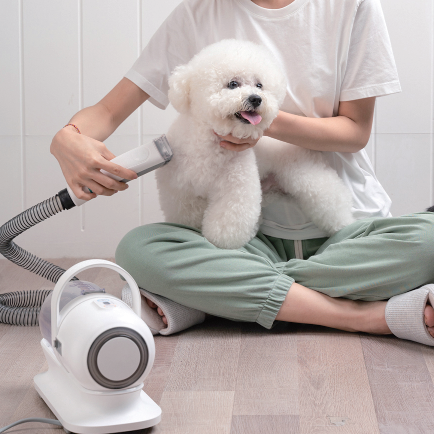 FUTURE HOME 008 Dog hair cleaner with vacuum kit powerful suction for Pet hair