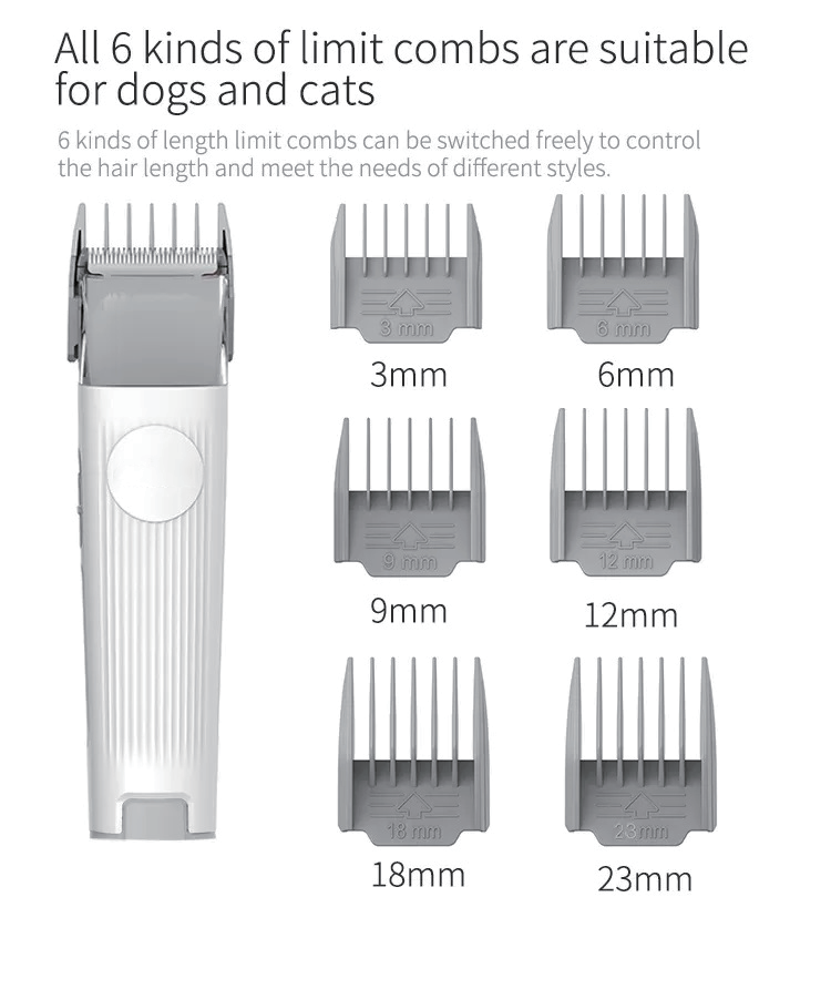 FUTURE HOME 001 Dog Grooming Kit With Innovative Pet Grooming Vacuum Cleaner Brush Trimming Crevice Tool For All Pet Hair Cut
