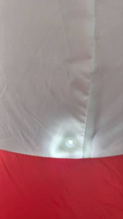 FUTURE HOME 5 FT Christmas Inflatables Santa Claus Outdoor Decorations Blow Up Yard Standing Santa with Built-in LEDs for Holiday Party Xmas Yard Garden Lawn Decor