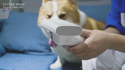 002 Portable pet vacuum cleaner brush electric pet hair vacuum cleaner for puppy family
